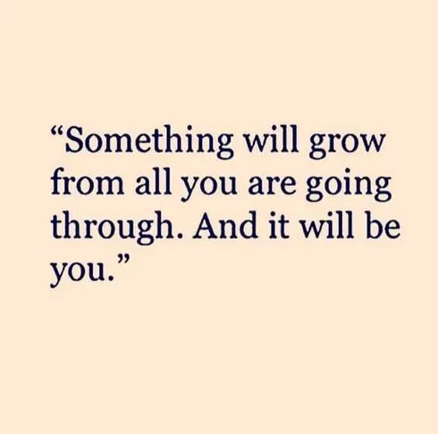 Worthy Inspirational Quotes Something Will Grow