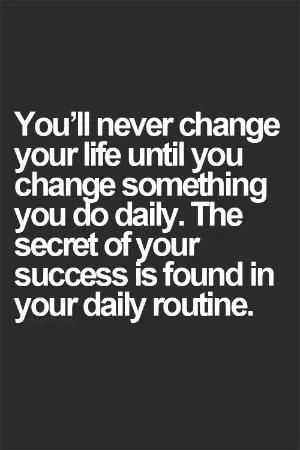Worthy Inspirational Quotes Daily Routines