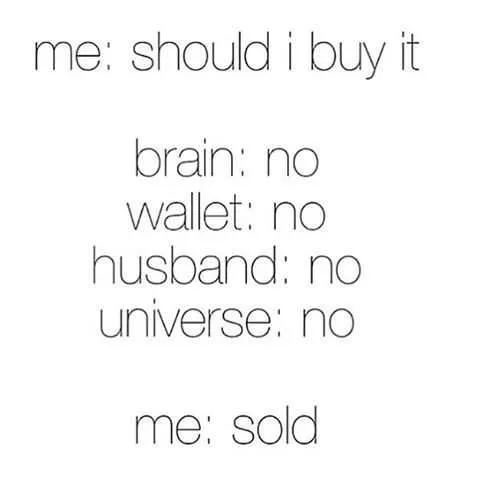 Shopping Memes Sold
