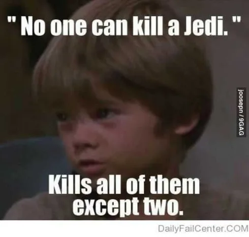 Funny Jedi Memes Oops