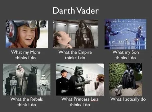 Funny Star Wars Vader Memes Vader Perceptions