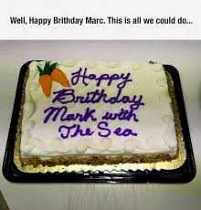 Funny Cake Fail With The Sea