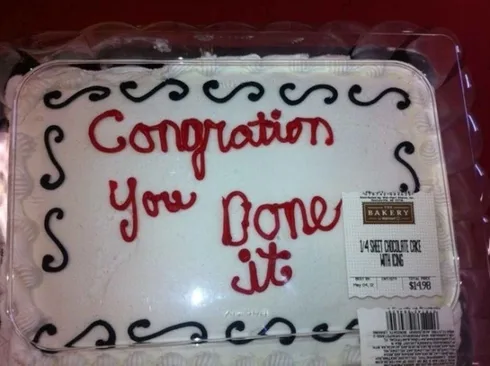 Funny Cake Fail Conjuration