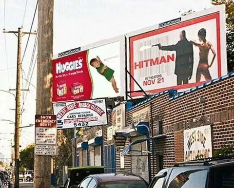 Funny Sign Fail That Hitman Should Be Proud