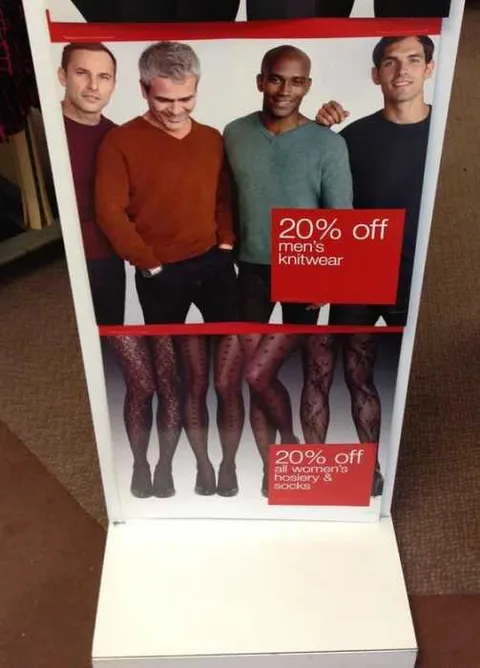 Funny Sign Fails Kinky Legs