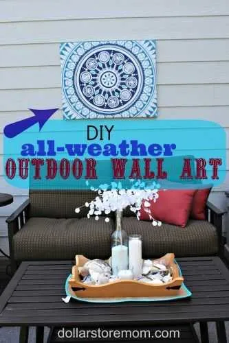 Diy All Weather Outdoor Art