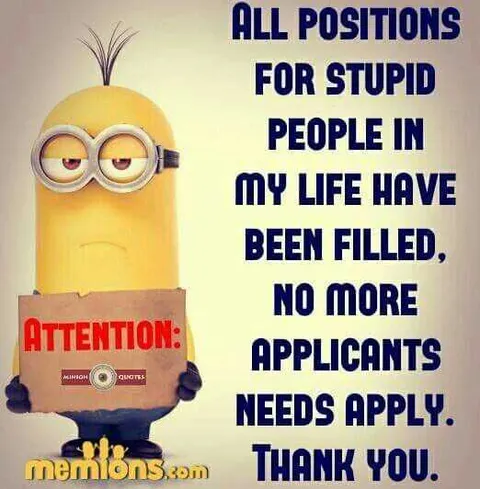 Funny Minion Pictures With Sayings Positions