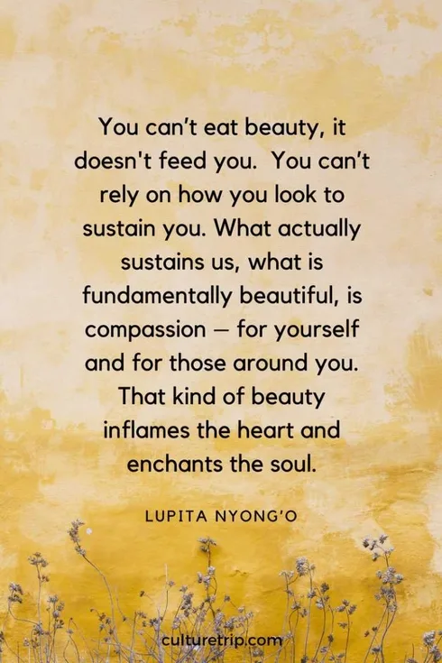 Quote Cant Eat Beauty