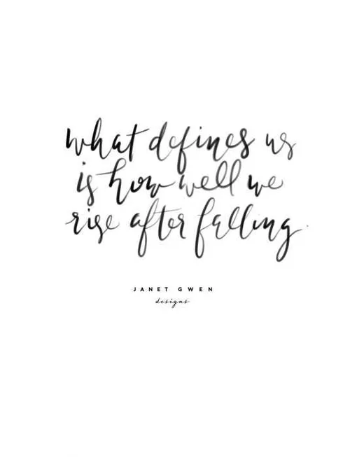 Quote Rise After Falling