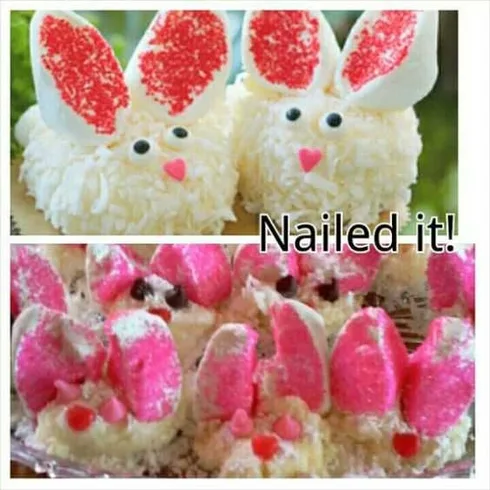 Funny Melted Bunny
