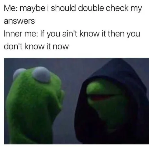 Funny Double Check
