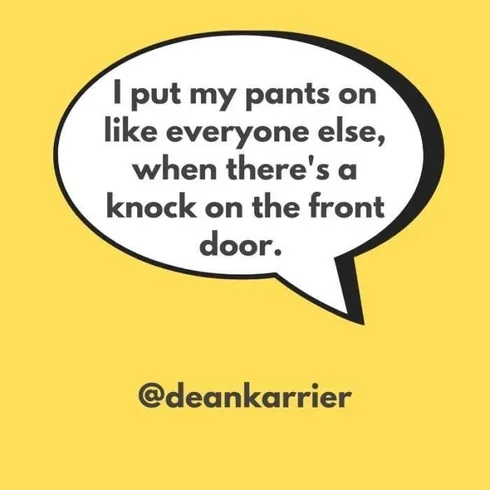 Quote-Pants-On Quote Pants On