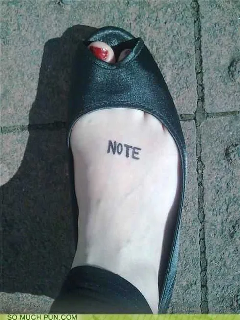 Funny-Foot-Note Funny Foot Note