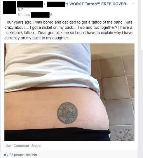 Funny-Nickleback-Tattoo Funny Nickleback Tattoo