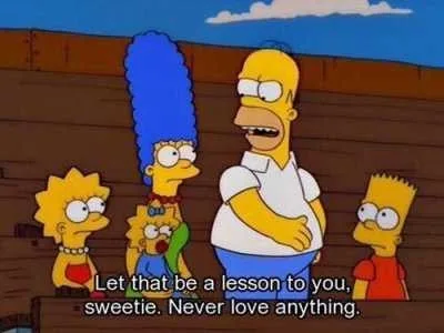 Simpsons-Never-Love-Anything Simpsons Never Love Anything