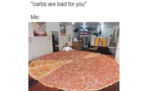 Pizza-Carbs-Bad Pizza Carbs Bad