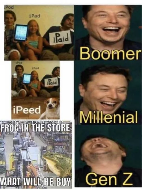 5Ed0Fe7E2B289 Boomer Meme Showing Jokes Different Generations Laugh At