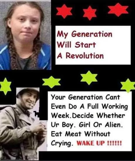 Aq19Mlr_460S Meme Making Fun Of Boomers Making Fun Of Young Generation Wanting To Start A Revolution