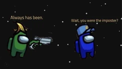 Among-Baana-Hat Funny Among Us Memes Trust No One