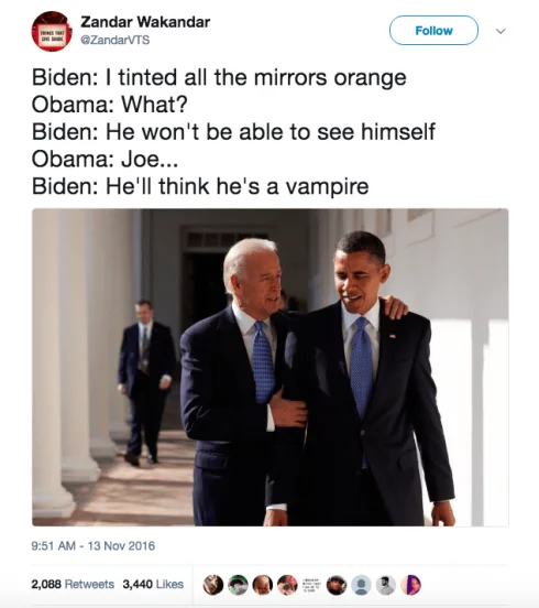 Tumblr_06Ab684E8Bdfd24835F636D8374E5B6A_Bf73Bf83_640 Obama And Biden Memes Tinted Mirrors Orange