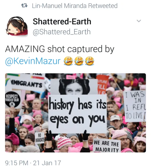 Tumblr_Oktyrxzaml1V05Ed4O1_1280 Funny Protest Sign Pictures History Has Its Eyes On You