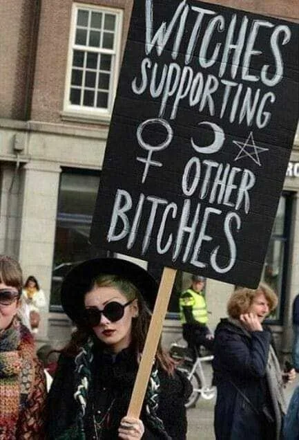 Tumblr_Phzjhlj29N1Qm14Vi_500 Funny Protest Signs Meme Witches For B*Tches