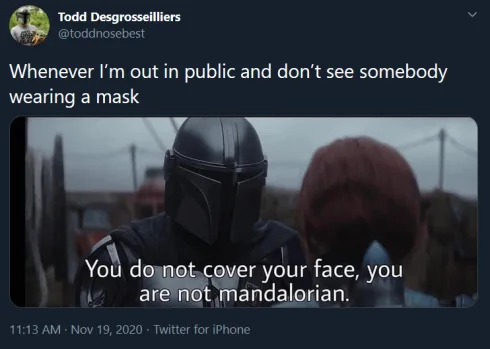 Mask Public Funny Mandalorian Memes Face Mask Nazi