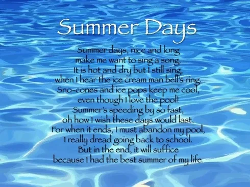 15 Beautiful Summer Poems To Read