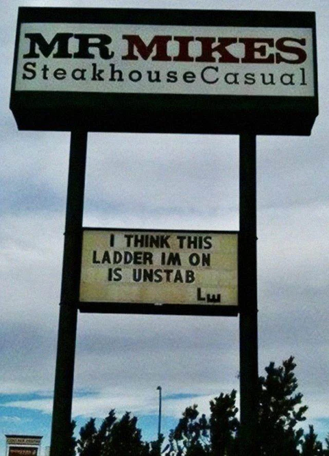 30 Must-See Hilarious Signs That Will Leave You In Stitches