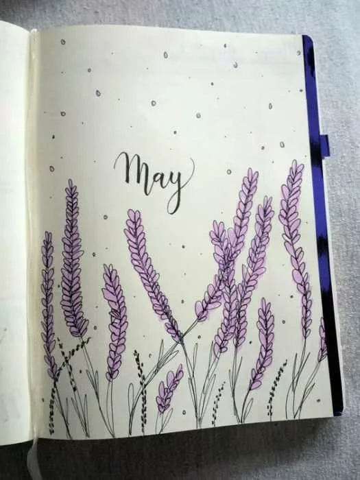 20 Fantastic Ways And Ideas For May Bullet Journal Pages