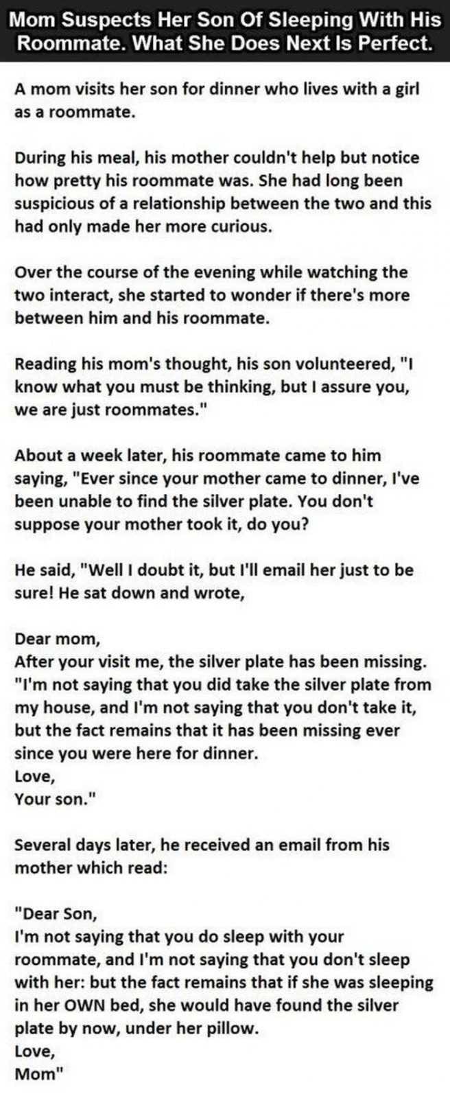 Funny Short Story About A Mom'S Intuition