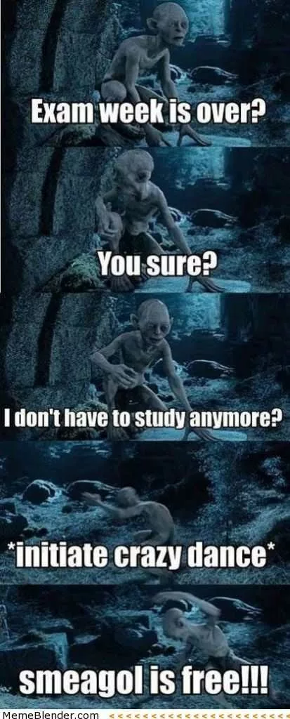 funny final exam memes