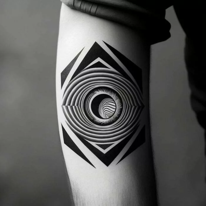 65 Mesmerizing Optical Illusion Tattoos  TattooBlend