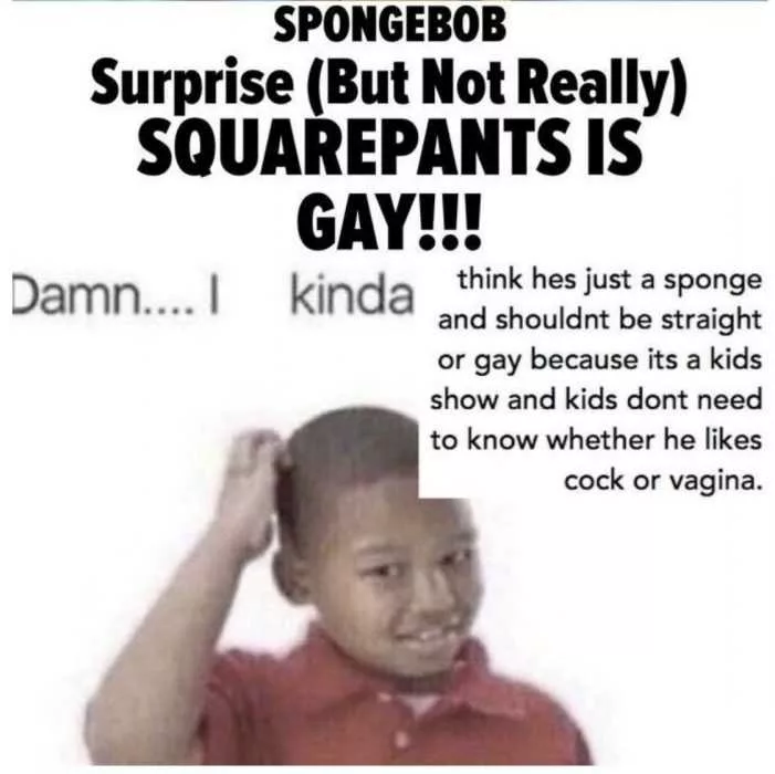surprise youre gay meme