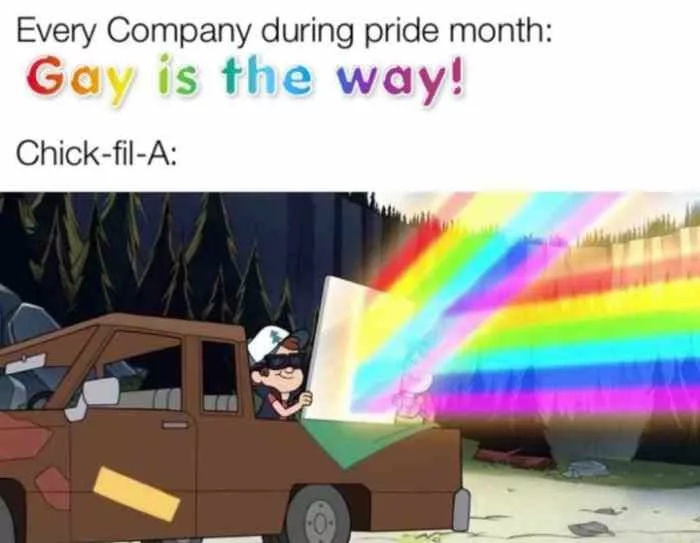 corporation gay pride memes
