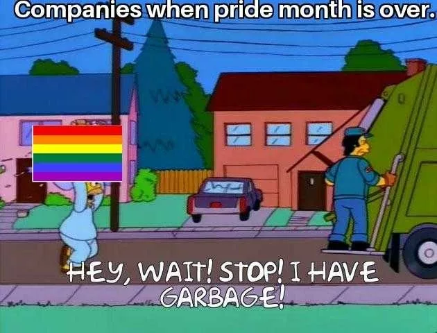 corporation gay pride memes