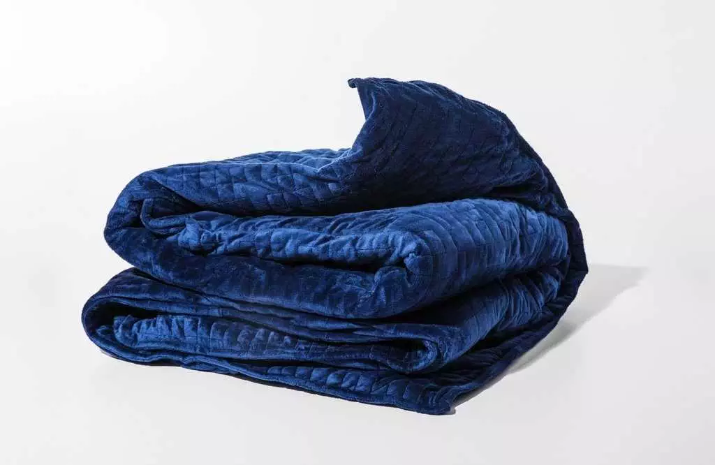 Get Better Sleep With Gravity Blanket, A Weighted Calming Blanket