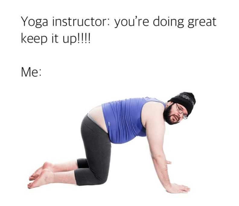 Hot Yoga Girl Gift For Yoga Instructors Funny Meme Quote' Men's T-Shirt