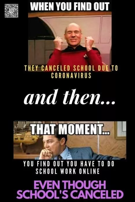 Funny Coronavirus School Canceled Memes The Funny Beaver