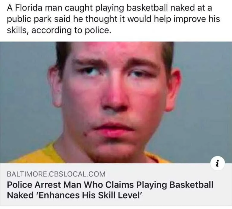 funny Florida man headlines