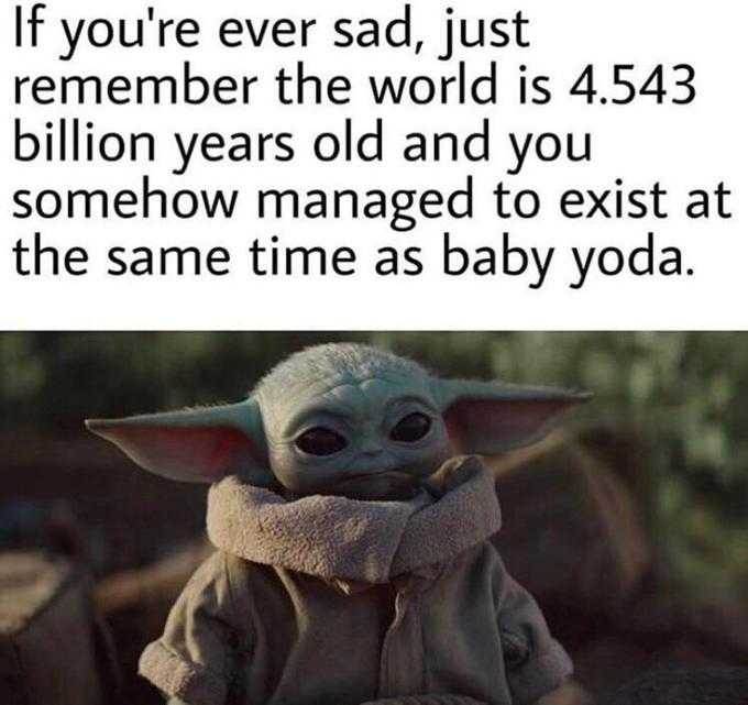 33 Baby Yoda Memes Because He's The Best Thing Since Porgs