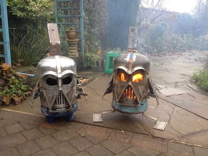 Darth Vader Fire Pit 2