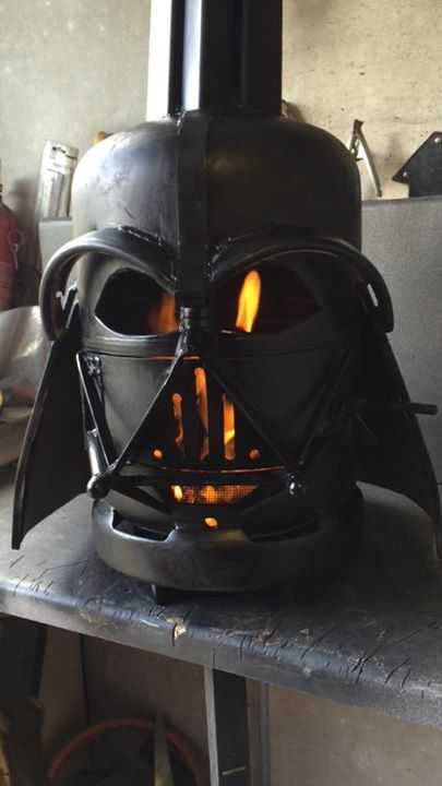 Darth Vader Fire Pit