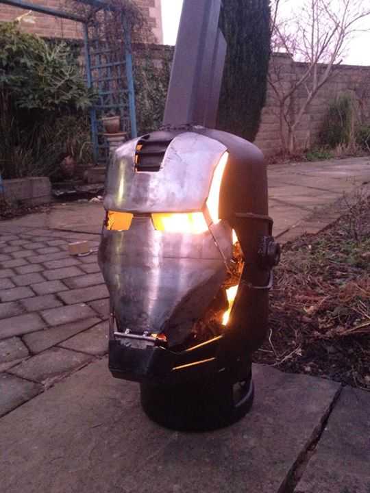 Iron Man Fire Pit