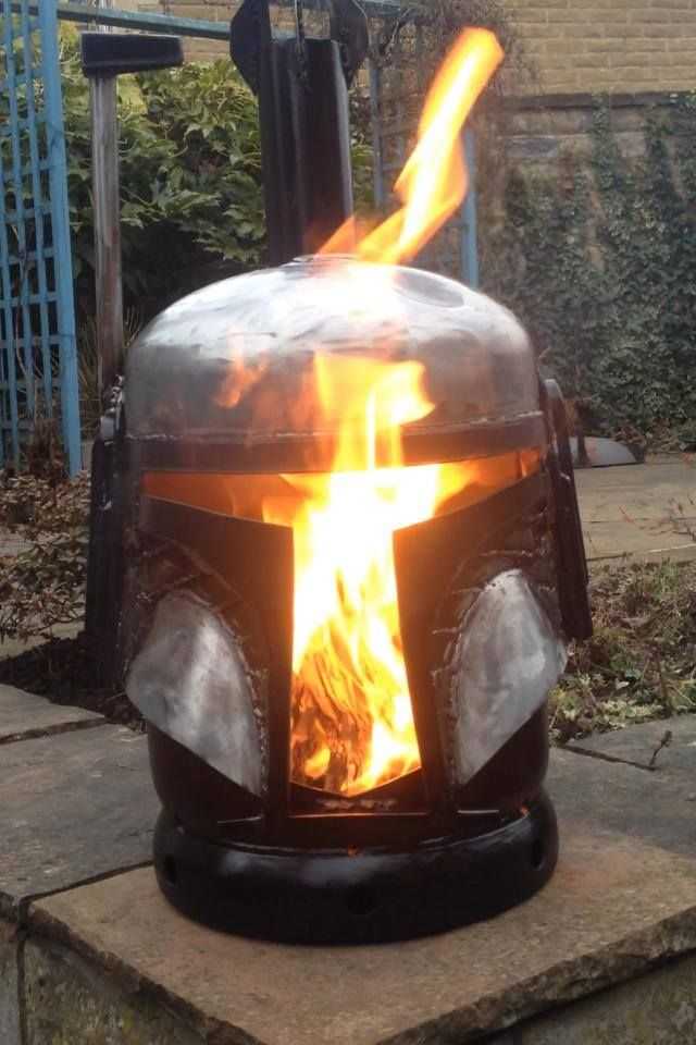 Storm Trooper Fire Pit 2