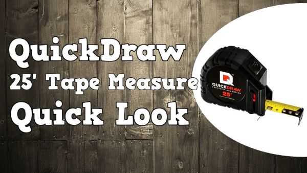 Quickdraw Tape Measure Featured