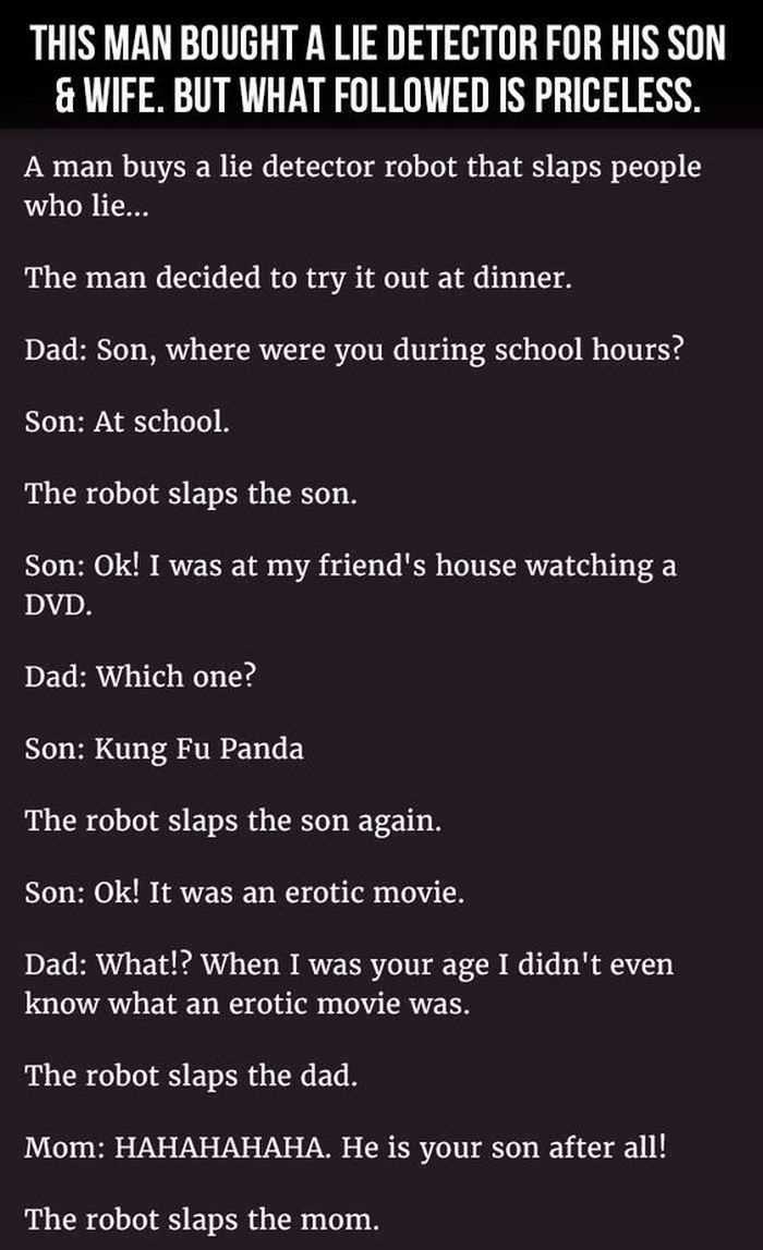 One Of Our Funny Short Stories About A Family Of Liars
