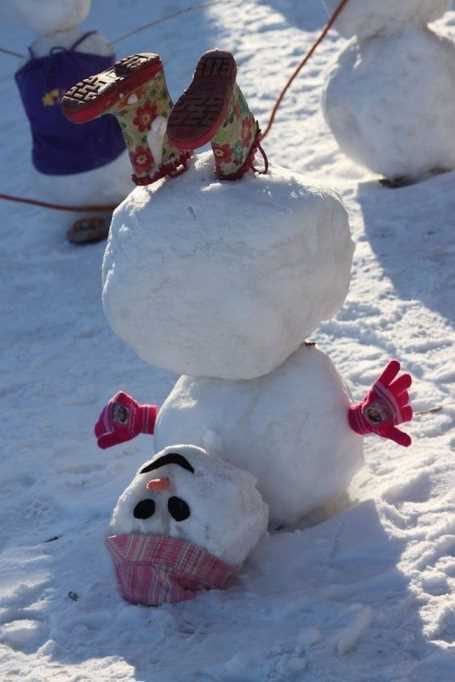 UpsideDownSnowman