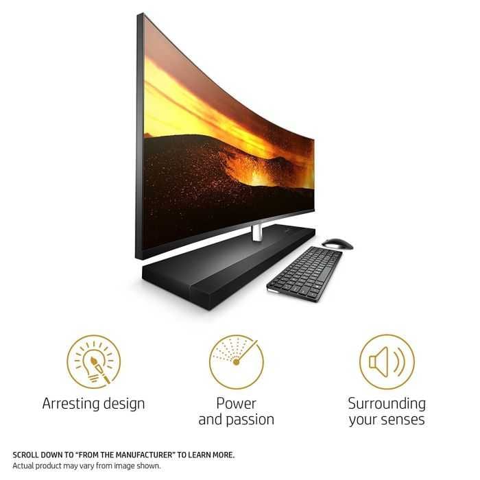 Hp Envy Curved AllInOne 34 Inch Desktop Pc 502