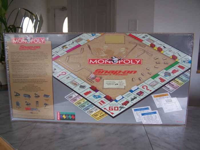 SnapOn Tools Monopoly Collector's Edition 403